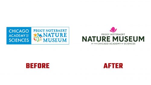 Peggy Notebaert Nature Museum Logo Evolution