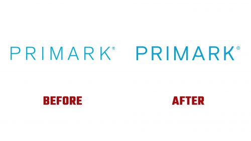 Primark Logo Evolution