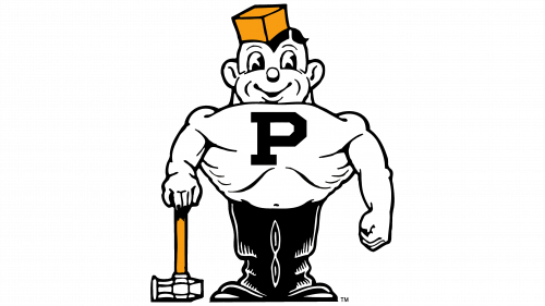 Purdue Boilermakers Logo 1950