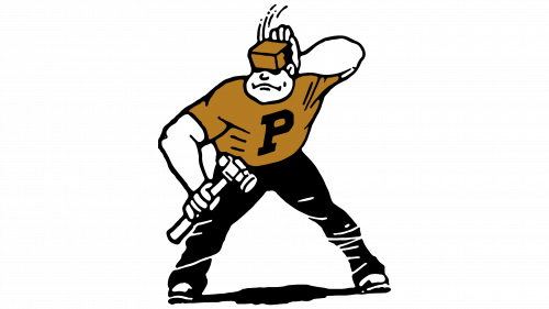 Purdue Boilermakers Logo 1970