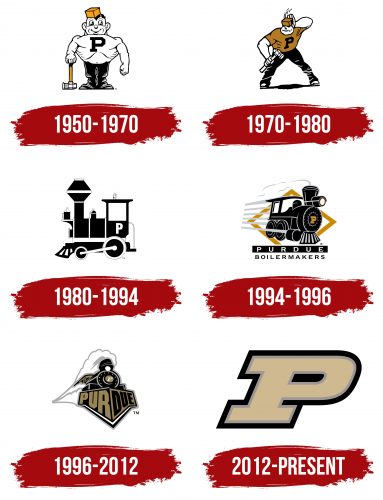 Purdue Boilermakers Logo History