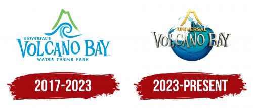 Volcano Bay Logo History