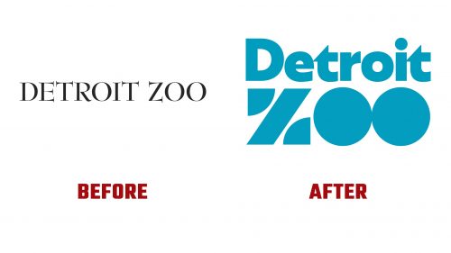 Detroit Zoo Logo Evolution