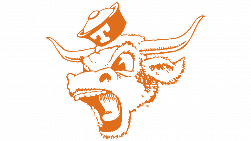 Texas Longhorns Secondary Logo 1966