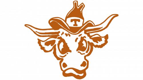 Texas Longhorns Secondary Logo 1977