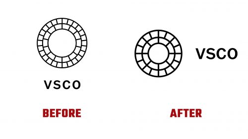 VSCO Logo Evolution