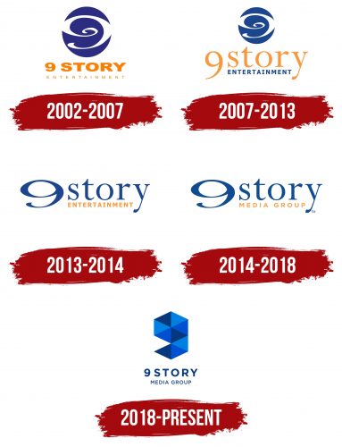 9 Story Media Group Logo History