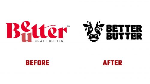 Better Butter Logo Evolution