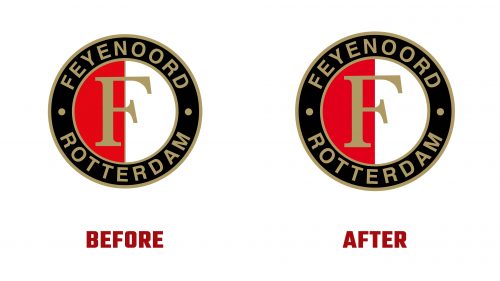 Feyenoord Rotterdam Logo Evolution