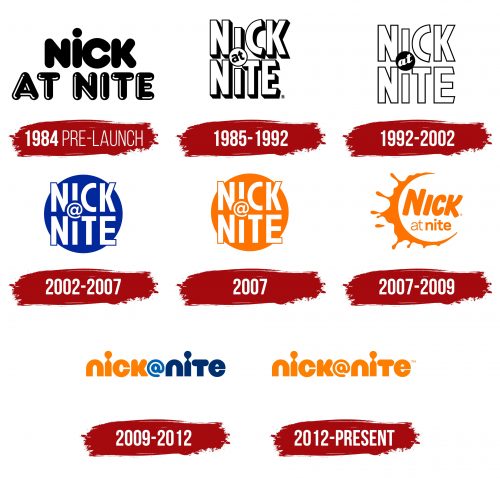 Nick at Nite Logo History