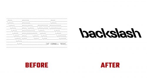 Backslash Logo Evolution