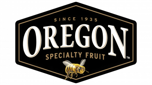 Oregon Fruit Company Logo Old