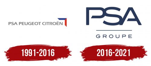 PSA Logo History