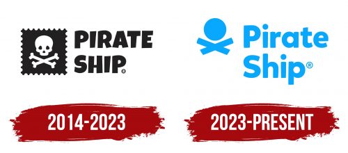 Pirateship.com Logo History