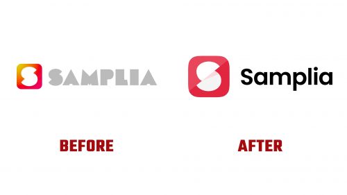 Samplia Logo Evolution