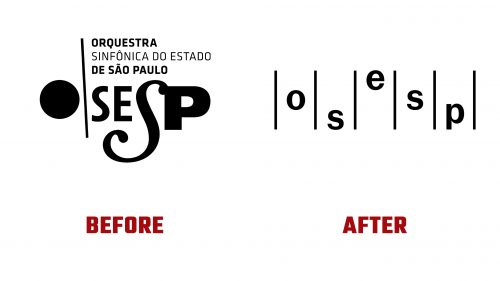 Sao Paulo State Symphony Orchestra Logo Evolution