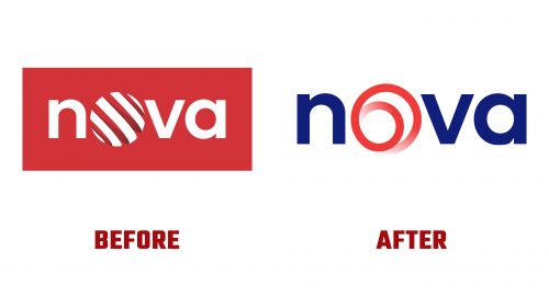 TV Nova Logo Evolution