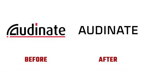 Audinate Logo Evolution