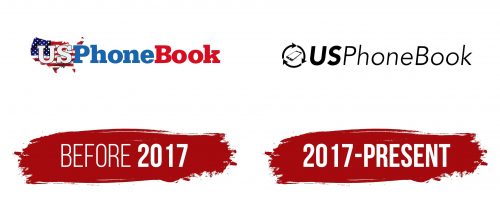 USPhoneBook.com Logo History