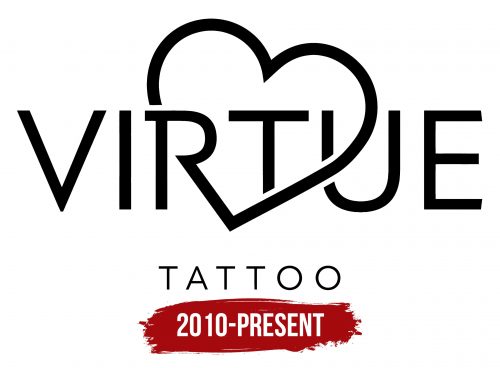 Virtue Tattoo Logo History