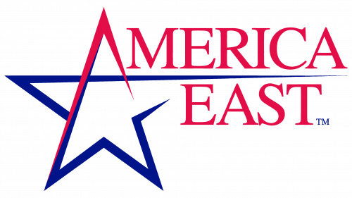 America East Conference Logo 1996