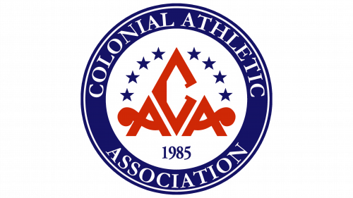 Colonial Athletic Association Logo 1985
