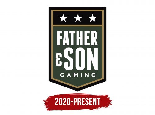 Father and Son Gaming Logo History