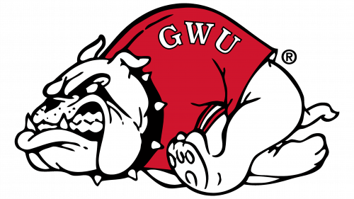 Gardner-Webb Runnin Bulldogs Logo 1993
