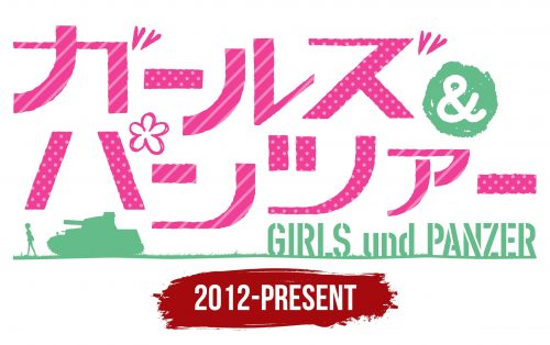 Girls und Panzer Logo History