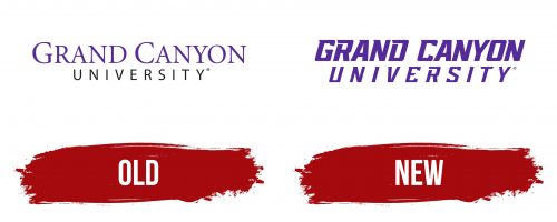 Grand Canyon University Logo History