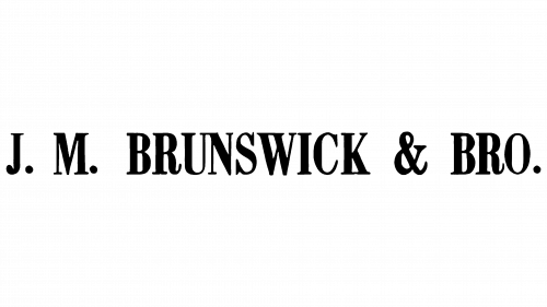 J.M. Brunswick & Bro Logo 1855
