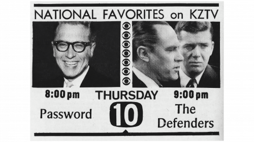 KZTV Logo 1957