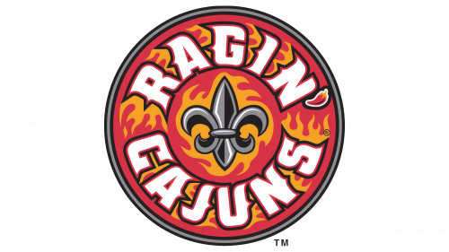 Louisiana Ragin Cajuns Logo 1999