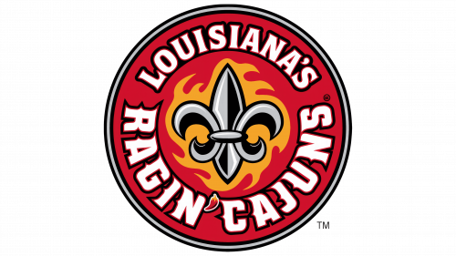 Louisiana Ragin Cajuns Logo 2006
