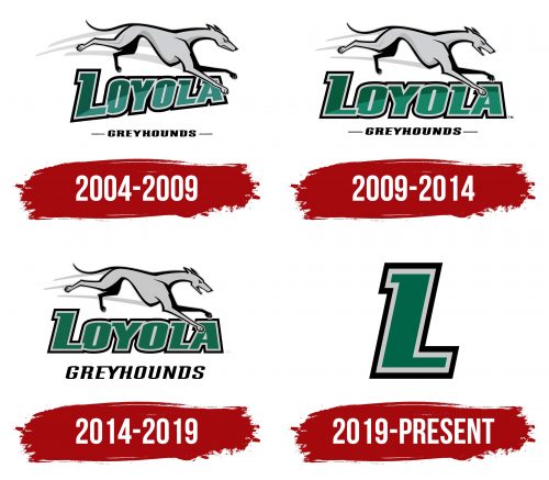 Loyola-Maryland Greyhounds Logo History