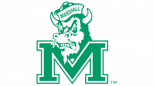 Marshall Thundering Herd Logo 1970