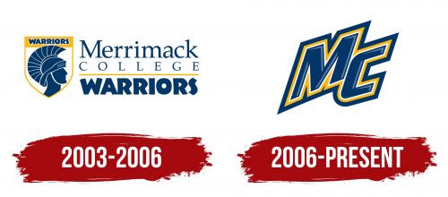 Merrimack Warriors Logo History