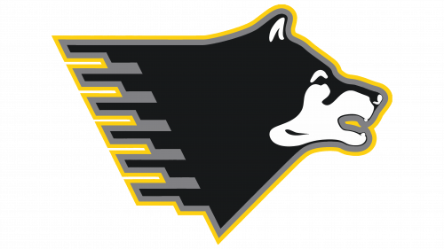 Michigan Tech Huskies Logo 1993