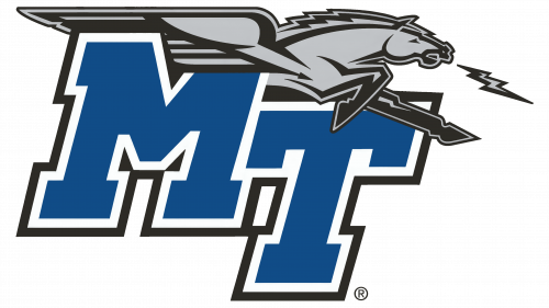 Middle Tennessee Blue Raiders Logo 1998