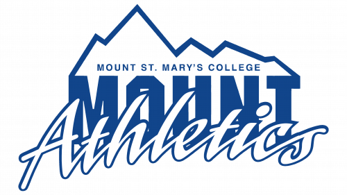 Mount St. Mary's Mountaineers Logo 1990