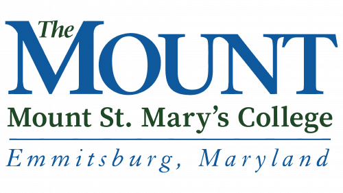 Mount St. Mary's Mountaineers Logo 1996