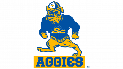 North Carolina A&T Aggies Logo 1988