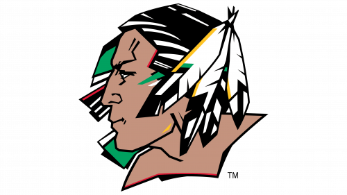 North Dakota Fighting Hawks Logo 2007