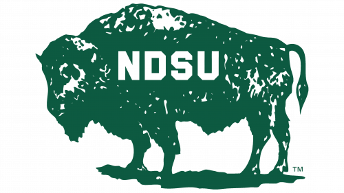 North Dakota State Bison Logo 1965