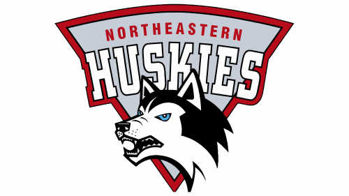 Northeastern Huskies Logo 1992
