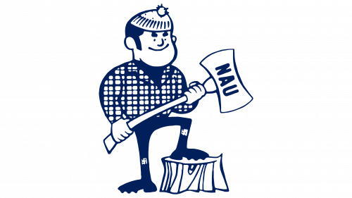 Northern Arizona Lumberjacks Logo 1968