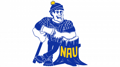 Northern Arizona Lumberjacks Logo 1987