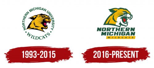 Northern Michigan Wildcats Logo History