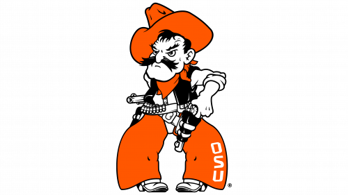Oklahoma State Cowboys Logo 1973