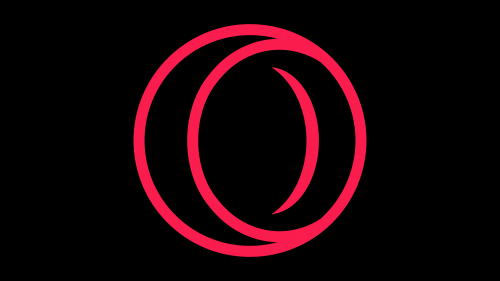 Opera GX Logo Black Background